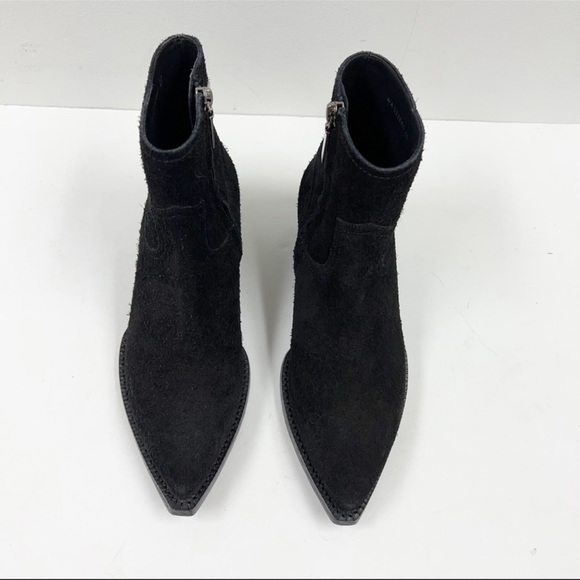 Saint Laurent black Lukas 40 side zip Chelsea Boots Sz 37 New - Picture 4 of 14